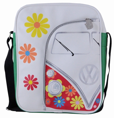 VW Bus Tasche Bulli Flower - Hochformat - Volkswagen