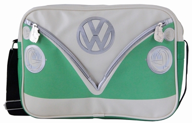 VW Bus Tasche Bulli - Gr�n - Querformat - Volkswagen