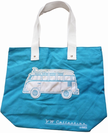 VW Bus Tasche - T1 - Leinen T�rkis