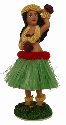 Hula Doll - Hula Girl mit Blume