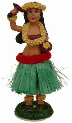 Hula Doll - Hula Girl mit Uliuli
