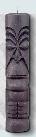 Tiki Kerze Tiki Pakua - Black Edition