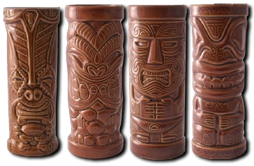 Artist Series 4 - Tiki Mug Set