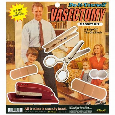 Do-It-Yourself Vasectomy Magnet Set