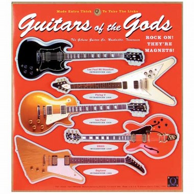 Guitars of the Gods Magnet Set
