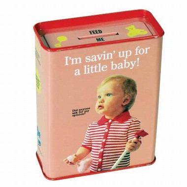 Spardose - Savin up for a little baby