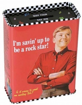 Spardose - I am savin up to be a rock star
