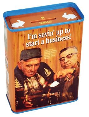 Spardose Savin Up to Start a Business