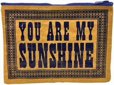 You Are My Sunshine Zipper Tasche