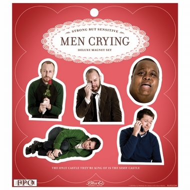 Men Crying Magnet Set
