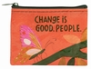 Change Is Good. People. - Geldb�rse Blue Q