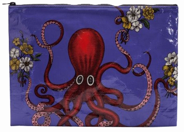 Jumbo Zipper Tasche - Octopus