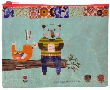 Nice Day Zipper Tasche