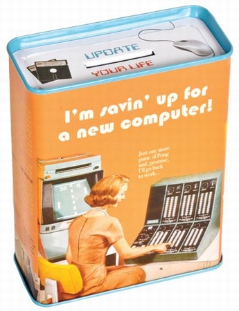 Savin Up For A New Computer Spardose