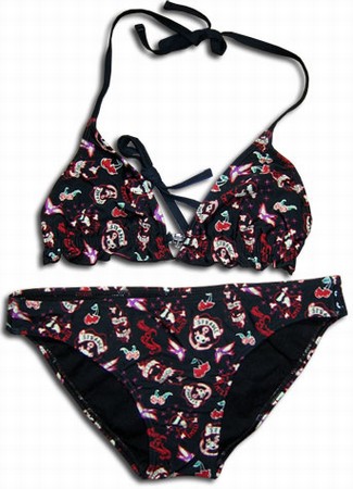 Emily The Strange - Tattoo Bikini