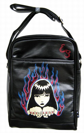 Emily The Strange Tasche - Fists of Fire Flight Bag