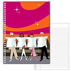 Monsieur Z - A4 Spiral Notebook