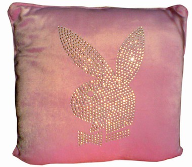 Playboy Kissen Voll-Strass