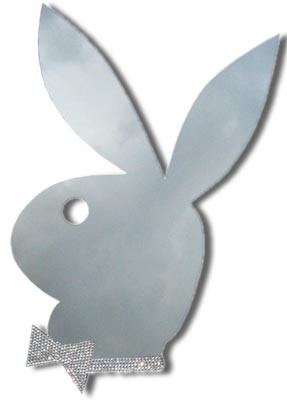 Original Playboy Spiegel mit Strassschleife