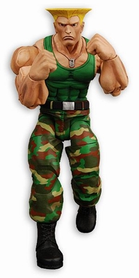 Streetfighter 4: Guile Actionfigur