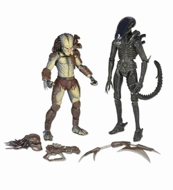 Alien vs Predator Actionfiguren 2er-Pack