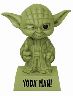 Star Wars Wackelkopf-Figur Yoda - Yoda' Man!