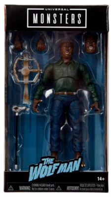 Wolfman Monsters Monkey Figure